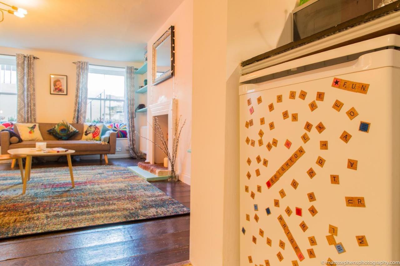 Seafront Apartment With Garden Brighton Eksteriør bilde